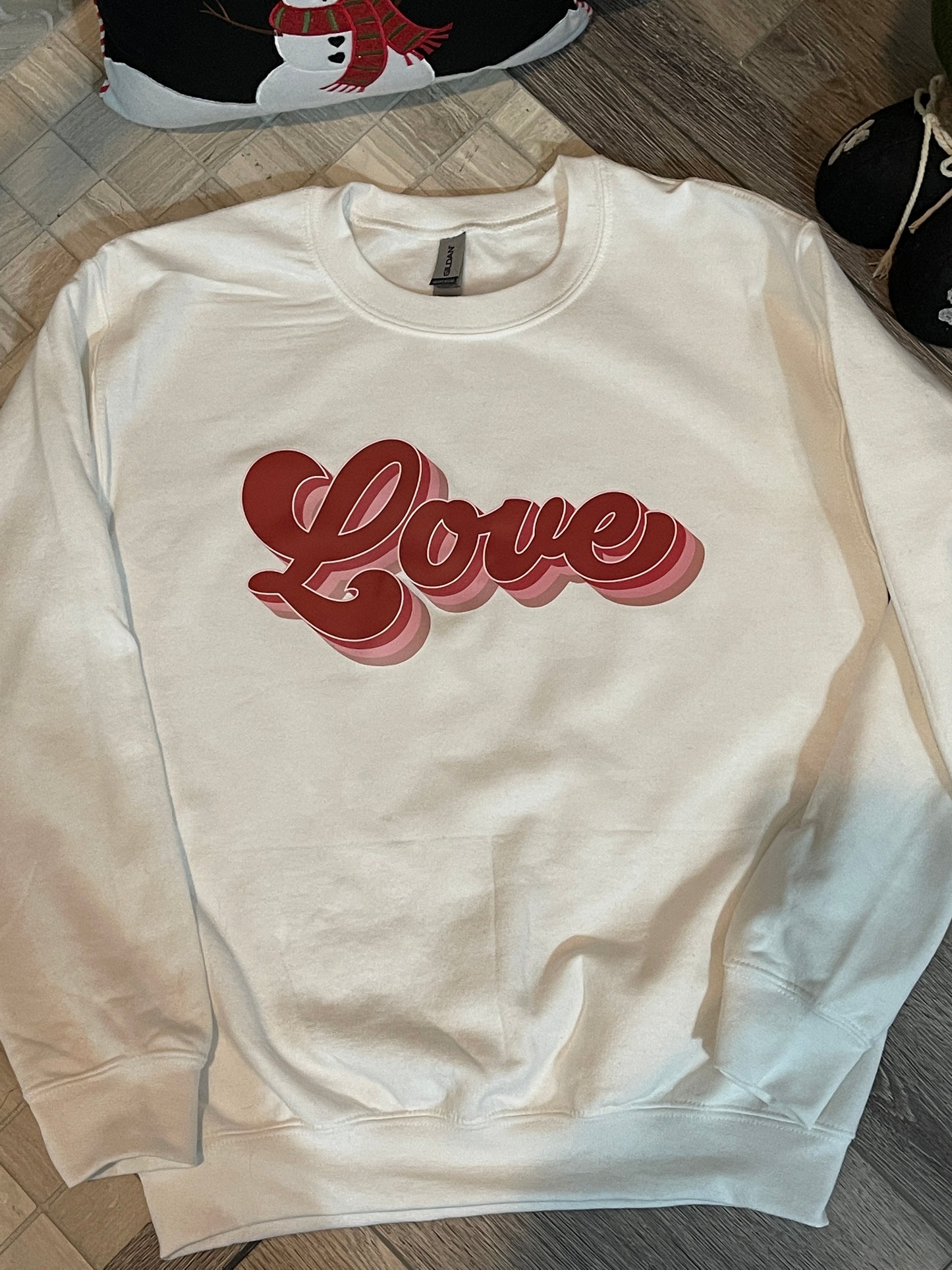 “Love” sweatshirt