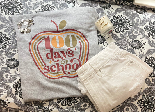 100 days of school t-shirt
