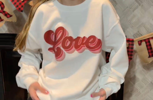 “Love” sweatshirt