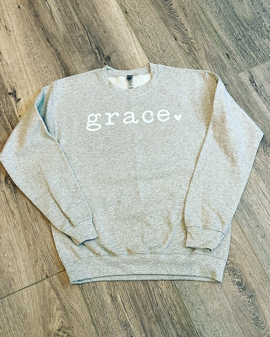 Grace gray sweatshirt